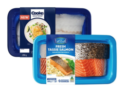 Linerless labels using intermittent glue technology. Image screenshot Labelmakers Group