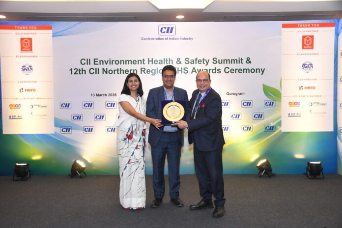 Team Holostik receiving the CII EHS Award 2026 (Cover Image) Holostik