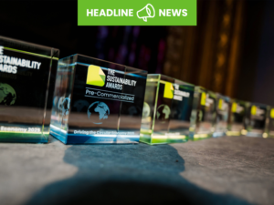 Sustainability Awards Crystal Trophy