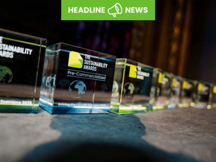 Sustainability Awards Crystal Trophy