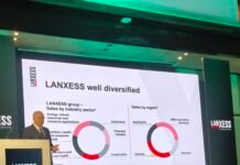 Lanxess board member Hubert Fink in Mumbai image: PSA