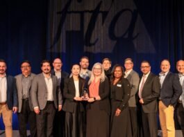 The Miraclon team at the FTA awards