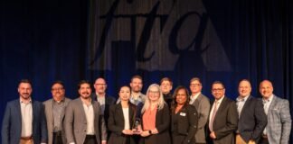 The Miraclon team at the FTA awards