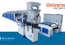 Vinsak will present the capabilities of the Rotatek Universal Series, an advanced web offset press engineered to meet the evolving demands of modern packaging