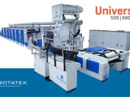 Vinsak will present the capabilities of the Rotatek Universal Series, an advanced web offset press engineered to meet the evolving demands of modern packaging