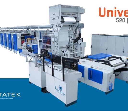 Vinsak will present the capabilities of the Rotatek Universal Series, an advanced web offset press engineered to meet the evolving demands of modern packaging