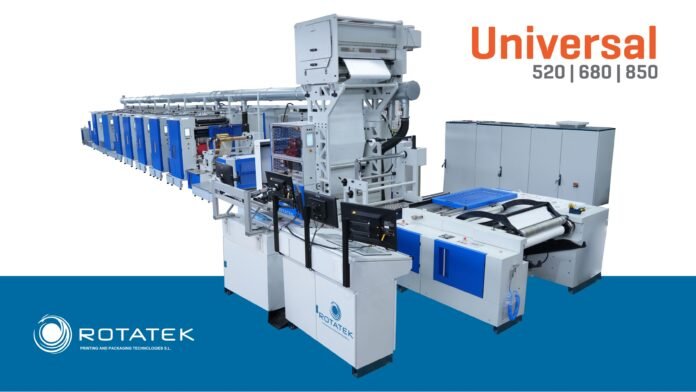 Vinsak will present the capabilities of the Rotatek Universal Series, an advanced web offset press engineered to meet the evolving demands of modern packaging