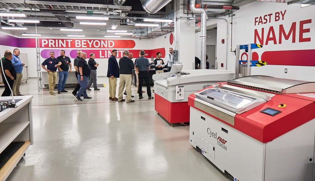 First visitors get a look at the Innovations Lab at the new DuPont Cyrel CTC