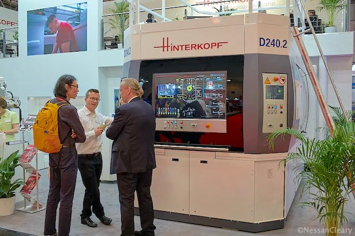 The Hinterkopf D240 will print to a wide range of substrates Photo Nessan Cleary