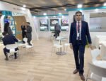 Interpack 2026 in focus CEO Vaibhav Jha of Ester Industries at the company's stand at Interpack 2026 Photo PSA