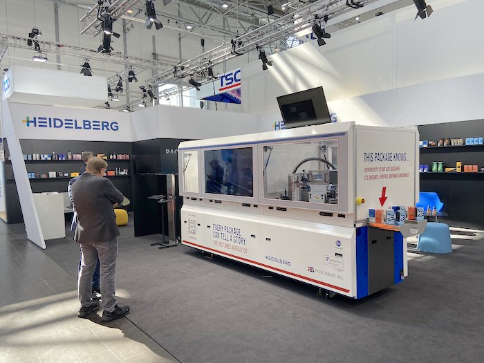 The Heidelberg stand at Interpack 2026 Photo PSA