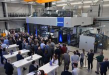 The XD Pro took centre stage at Technology Days 2026 as the workhorse of modern flexo © Koenig & Bauer