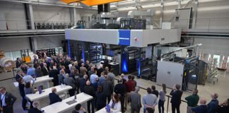 The XD Pro took centre stage at Technology Days 2026 as the workhorse of modern flexo © Koenig & Bauer