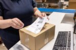 Herma’s self-adhesive material for linerless label with strong adhesion Herma