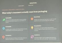 Packaging under pressure In his presentation, Saha explained how consumers are more demanding these days. Photo PSA