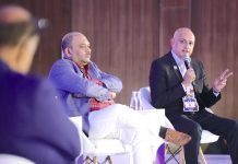 (R-L) Shrihari K Rao, president, Global Centre of Excellence (Beauty & Cosmetics), EPL, Kaushik Nag, CEO Flexibles & CPP, Jupiter Laminators, Ranesh Bajaj, CEO, Vinsak during the panel discussion