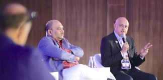 (R-L) Shrihari K Rao, president, Global Centre of Excellence (Beauty & Cosmetics), EPL, Kaushik Nag, CEO Flexibles & CPP, Jupiter Laminators, Ranesh Bajaj, CEO, Vinsak during the panel discussion