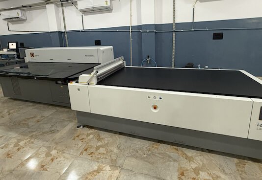 JBM’s Flexcel NX Wide 4260 System at its new production site in Jammu Photo Miraclon