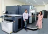 HP Indigo engines on the commercial print side HP