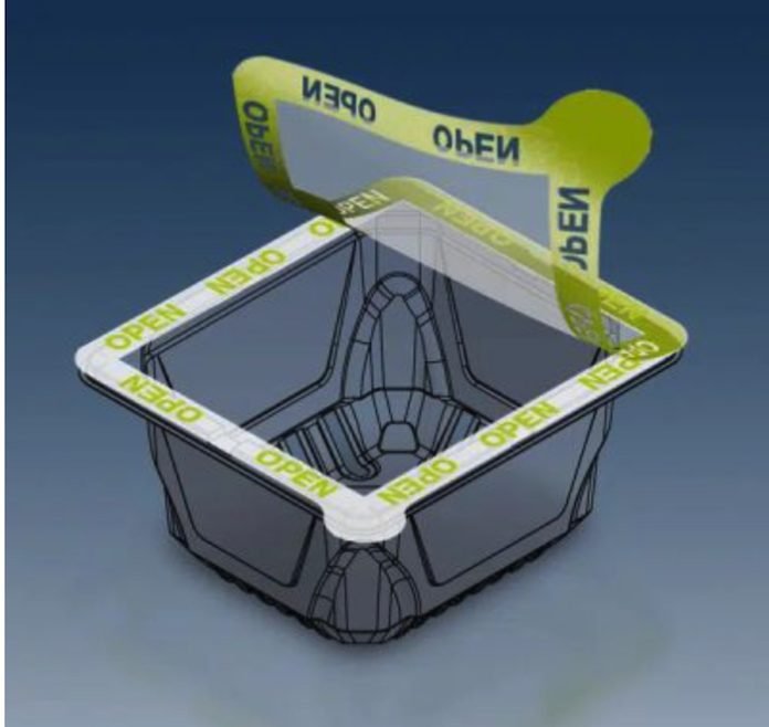 Securikett's new multifunctional label integrates structured adhesive coatings, VOID technology, silicone coatings, and custom die-cutting Image Secruikett