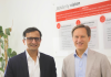 Bobst India managing director Ashish Saxena and Bobst Group CEO Jean Pascal Bobst at the Bobst Competence Center in Pune September 2026 Photo PSA