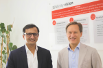 Bobst India managing director Ashish Saxena and Bobst Group CEO Jean Pascal Bobst at the Bobst Competence Center in Pune September 2026 Photo PSA