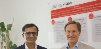 Ashish Saxena and Bobst Group CEO Jean Pascal Bobst at the Bobst Competence Center in Pune September 20226 Photo PSA