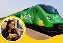 IRCTC’s Tejas Express sets a Sprite makeover on Lucknow-Delhi Route