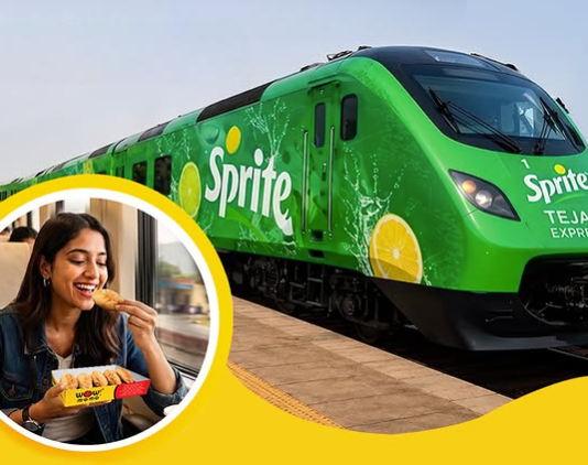 IRCTC’s Tejas Express sets a Sprite makeover on Lucknow-Delhi Route