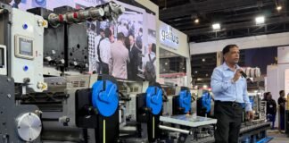 Gallus and HEIDELBERG unveil the new Gallus Flexomaster at LOUPE India 2026, introducing a focused, high-performance conventional platform designed around the needs of Indian label converters