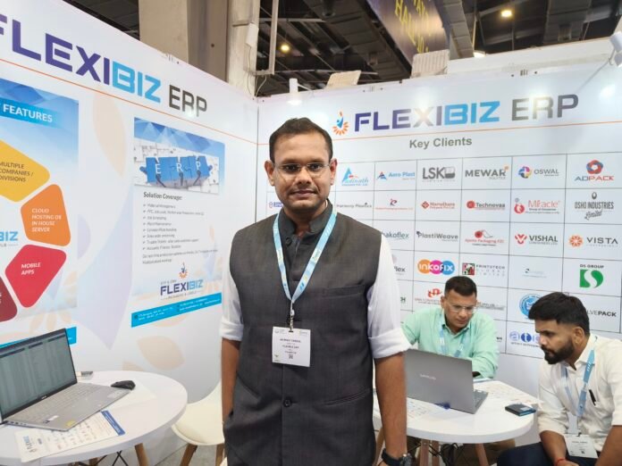 2471 Vaibhav Bansal, director of Flexibiz, at Loupe India.
