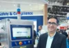 Siddharth Kachroo of Mettler Toledo at Anuga FoodTec in Mumbai. Photo PSA