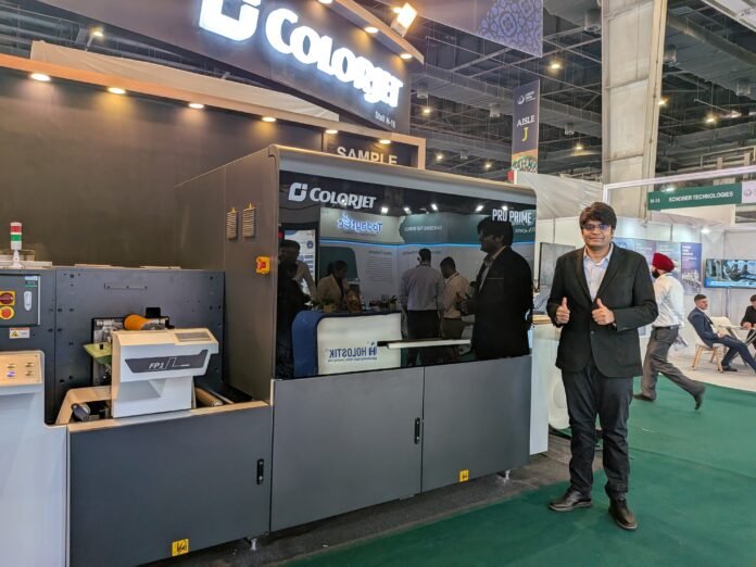 Anirudh Dadu, general manager - Colorjet at Loupe India. Photo PSA