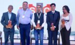 From L to R: Sudhir Joykar, Joint Director of IIP Mumbai, Sanjay Shah, President Flexible Packaging Industry & Traders Association, Sandip Kumar Ghosh Head of Packaging Development HealthKart, Bhushan Yengande Founder Binder Technology Consultancy and Aakriti Goswami Packaging Manager, Zomato, receiving their mementos at the end of the eCommerce and qCommerce panel discussion at the PSA Conference in Mumbai Photo PSA | PSAC